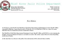 local police reports thief river falls