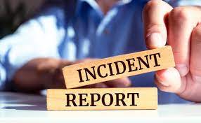 report incidents