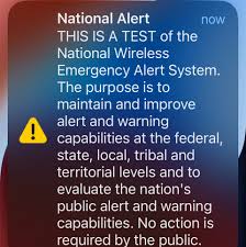 emergency alert