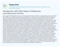 lapd report